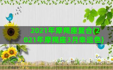 2021年摩羯座复合(2021年摩羯座3月幸运色)