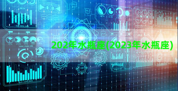 202年水瓶座(2023年水瓶座)